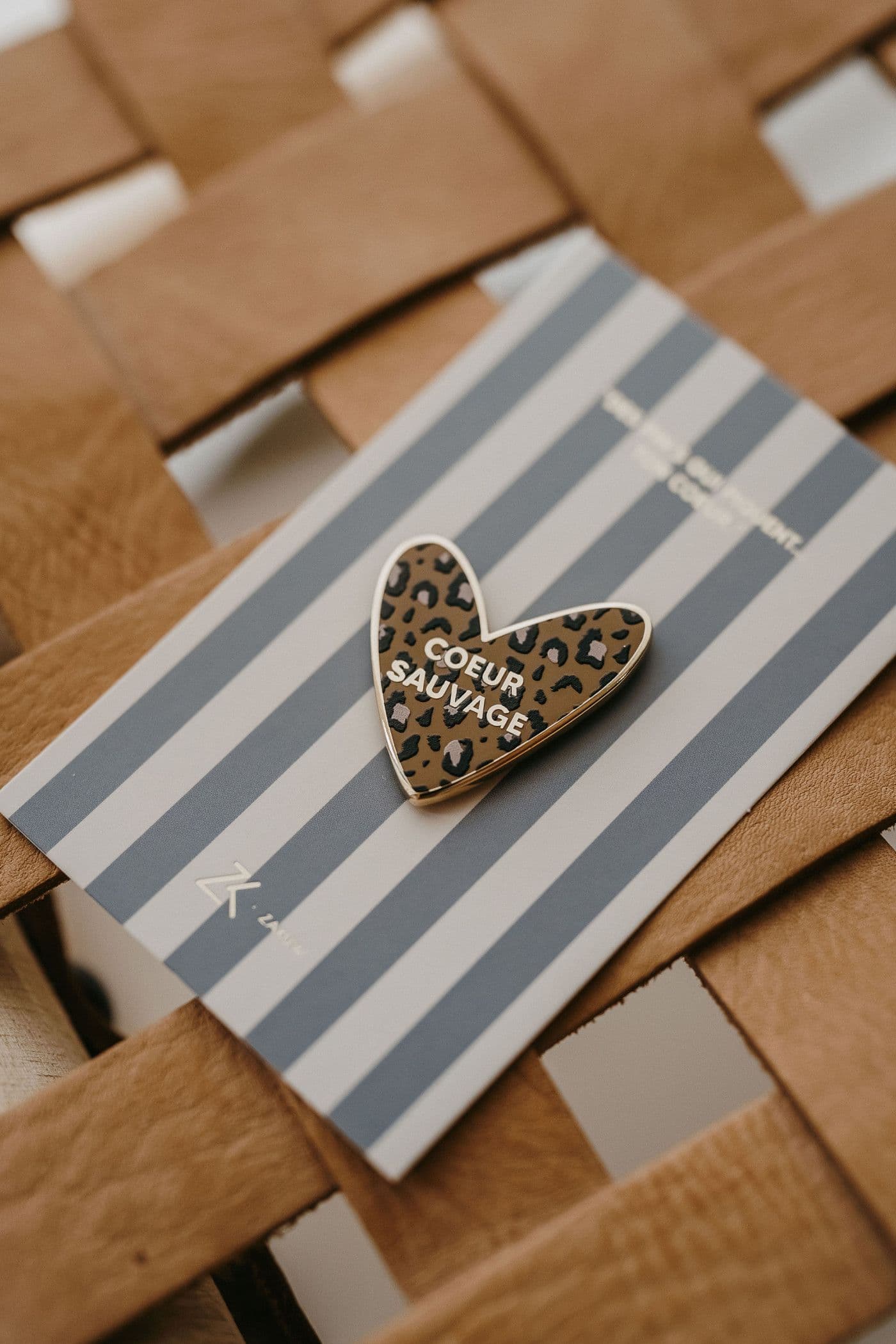 Pin's - Coeur sauvage