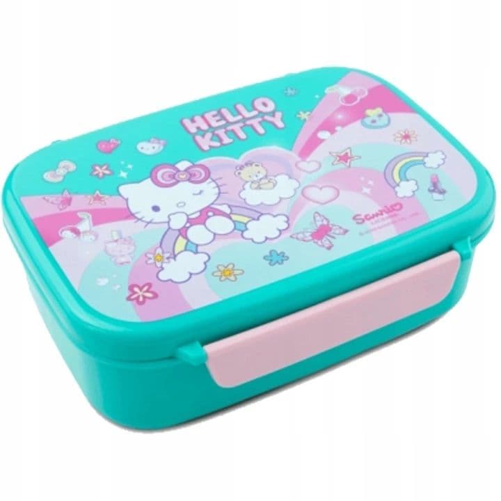 Boîte à lunch Hello Kitty menthe