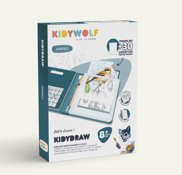 Kidydraw Pad - Tablette à dessins lumineuse (animaux)