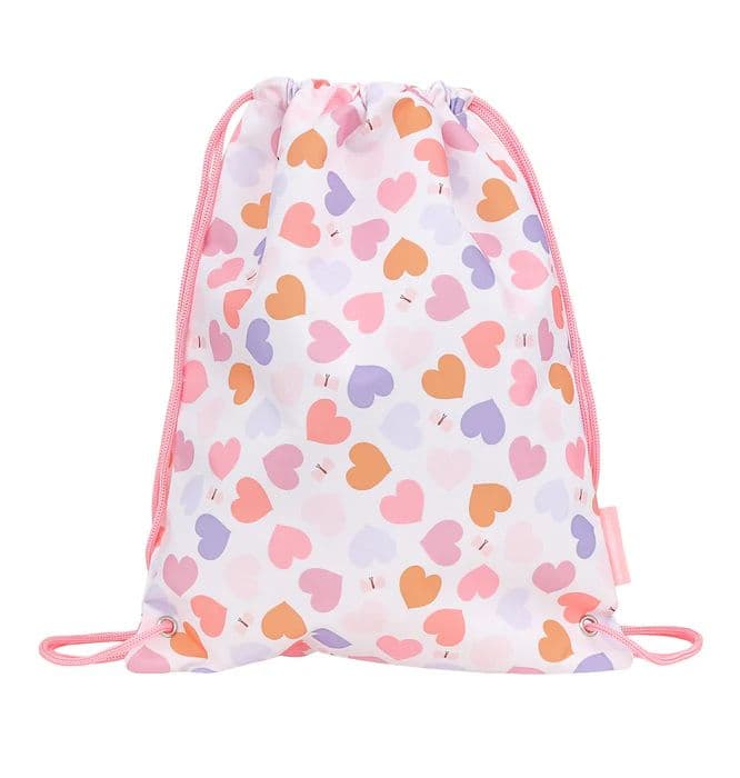 Sac de gymnastique/ piscine - Coeurs