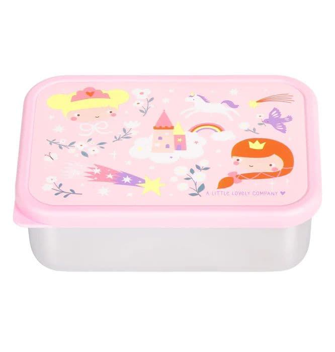 Boite à tartines inox - Princesses