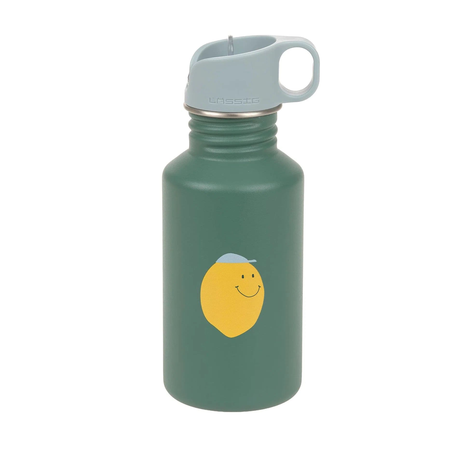 Gourde enfant inox 500 ml - Happy fruits Citron