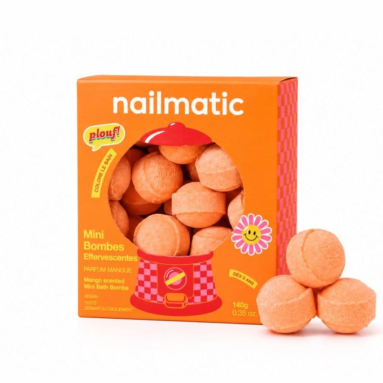 Mini bombes de bain effervescentes Mangue - Orange